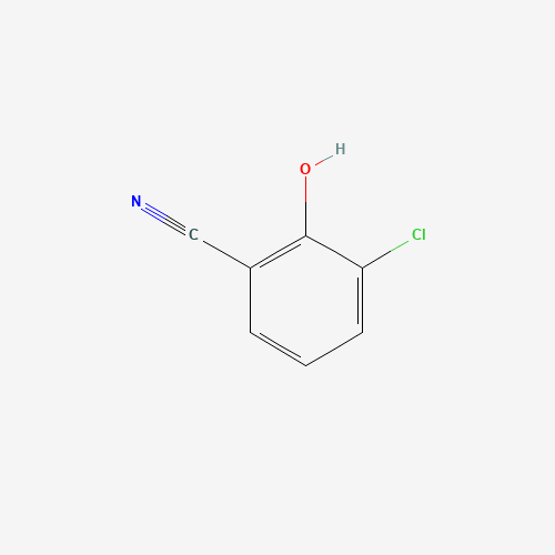 3-chloro-2-hydroxybenzonitrile (CAS: 13073-27-3) - Chemical Structure and Molecular Formula 