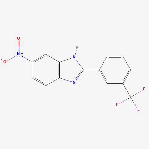 6-nitro-2-[3-(trifluoromethyl)phenyl]-1H-benzimidazole (CAS: 263022-19-1) - Related Chemical Product