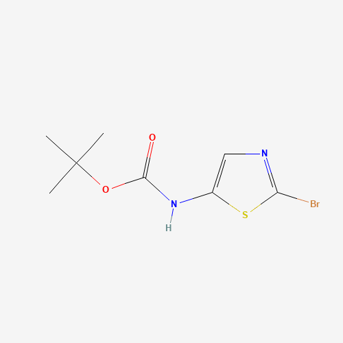 tert-butyl N-(2-bromo-1,3-thiazol-5-yl)carbamate (CAS: 1094070-77-5) - Related Chemical Product