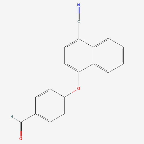 4-(4-formylphenoxy)naphthalene-1-carbonitrile (CAS: 1202577-02-3) - Related Chemical Product