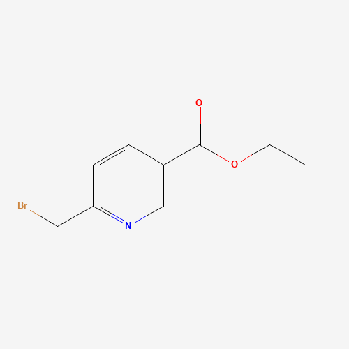ethyl 6-(bromomethyl)pyridine-3-carboxylate chemical structure ethyl 6-(bromomethyl)pyridine-3-carboxylate (CAS: 178264-57-8) - Chemical Structure and Molecular Formula