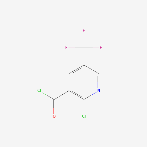 2-chloro-5-(trifluoromethyl)pyridine-3-carbonyl chloride (CAS: 1099597-75-7) - Related Chemical Product