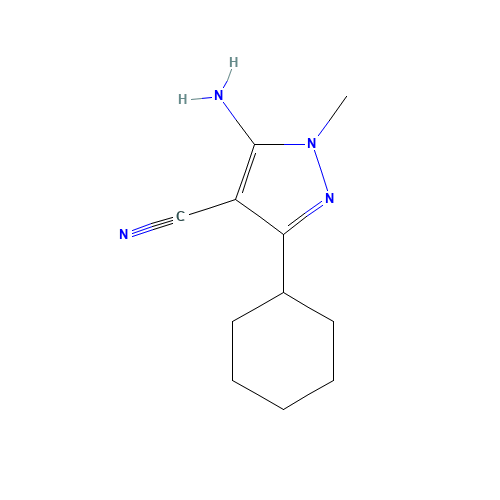 5-amino-3-cyclohexyl-1-methylpyrazole-4-carbonitrile (CAS: 553672-05-2) - Related Chemical Product
