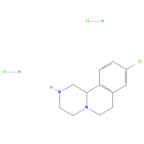 9-chloro-2,3,4,6,7,11b-hexahydro-1H-pyrazino[2,1-a]isoquinoline;dihydrochloride (CAS: 1188264-47-2) - Related Chemical Product