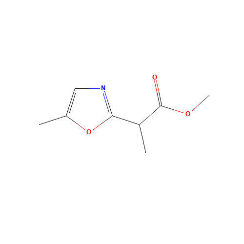 methyl 2-(5-methyl-1,3-oxazol-2-yl)propanoate (CAS: 1350855-52-5) - Related Chemical Product