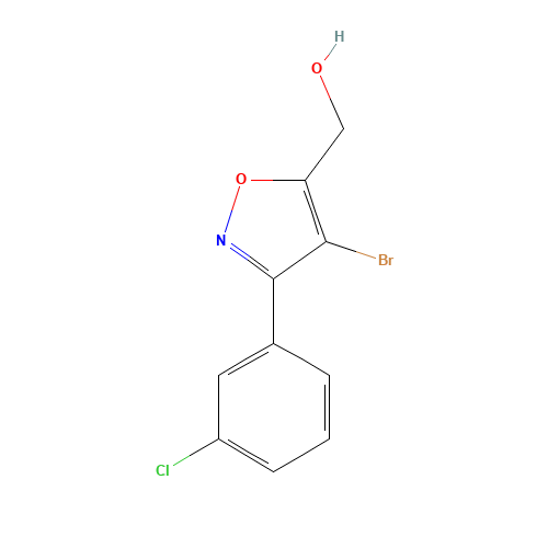 [4-bromo-3-(3-chlorophenyl)-1,2-oxazol-5-yl]methanol (CAS: 1158735-43-3) - Related Chemical Product