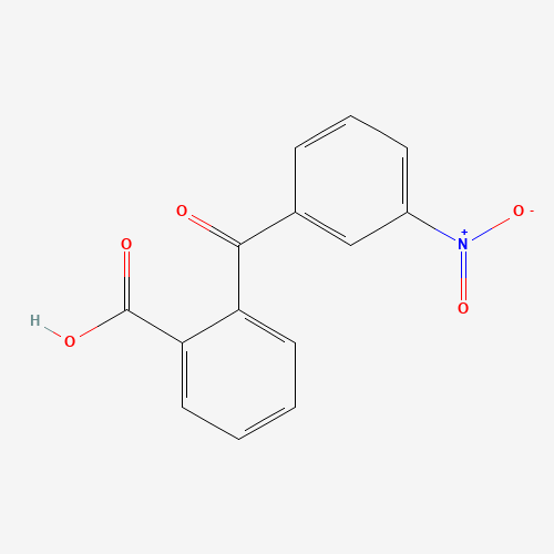 2-(3-nitrobenzoyl)benzoic acid (CAS: 2159-38-8) - Chemical Structure and Molecular Formula 