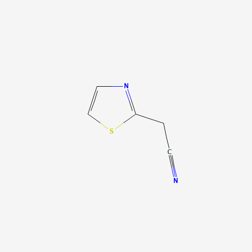 2-(1,3-thiazol-2-yl)acetonitrile (CAS: 101010-74-6) - Chemical Structure and Molecular Formula 