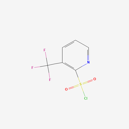 3-(trifluoromethyl)pyridine-2-sulfonyl chloride (CAS: 104040-75-7) - Chemical Structure and Molecular Formula 