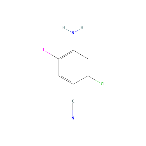 4-amino-2-chloro-5-iodobenzonitrile (CAS: 380241-58-7) - Related Chemical Product