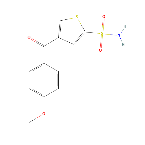 4-(4-methoxybenzoyl)thiophene-2-sulfonamide (CAS: 118976-97-9) - Related Chemical Product