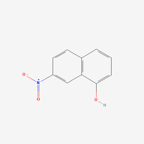 7-nitronaphthalen-1-ol (CAS: 19256-82-7) - Chemical Structure and Molecular Formula 