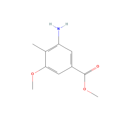methyl 3-amino-5-methoxy-4-methylbenzoate (CAS: 69660-37-3) - Related Chemical Product