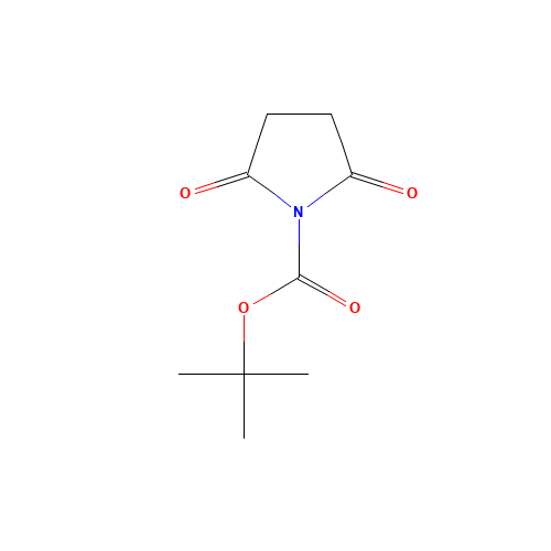 tert-butyl 2,5-dioxopyrrolidine-1-carboxylate (CAS: 41839-96-7) - Chemical Structure and Molecular Formula 