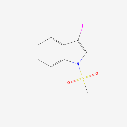 3-iodo-1-methylsulfonylindole (CAS: 117637-81-7) - Related Chemical Product