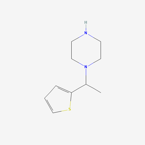 1-(1-thiophen-2-ylethyl)piperazine (CAS: 521263-96-7) - Related Chemical Product