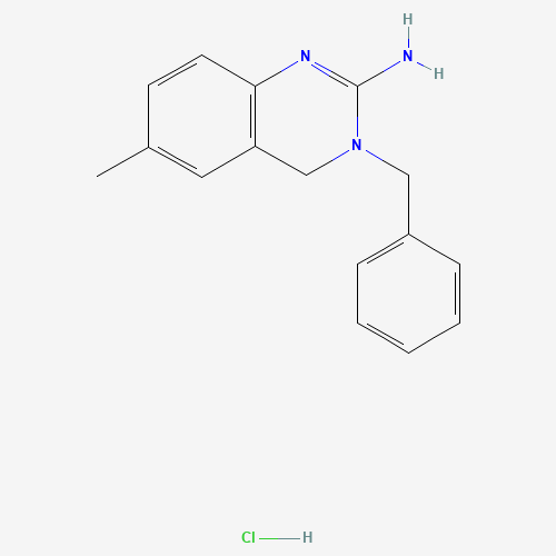 3-benzyl-6-methyl-4H-quinazolin-2-amine;hydrochloride (CAS: 75064-09-4) - Related Chemical Product