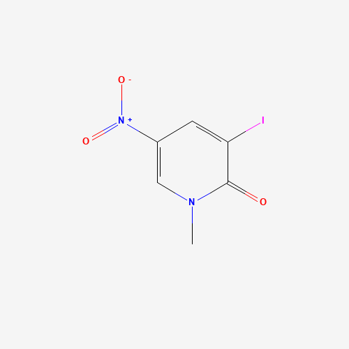 3-iodo-1-methyl-5-nitropyridin-2-one (CAS: 25391-71-3) - Related Chemical Product