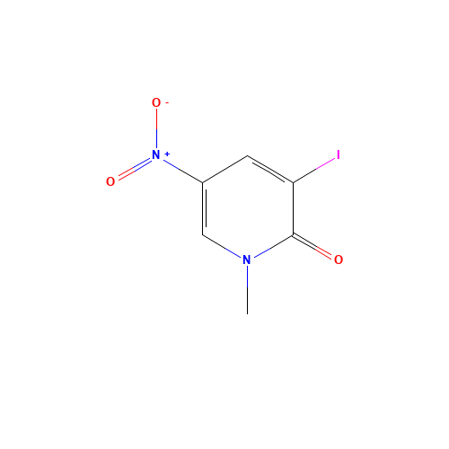 3-iodo-1-methyl-5-nitropyridin-2-one (CAS: 25391-71-3) - Related Chemical Product