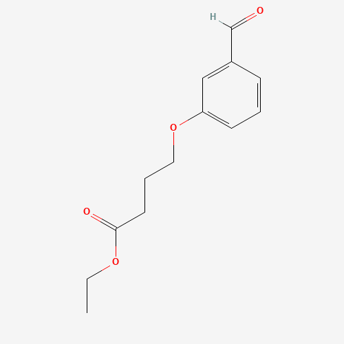 ethyl 4-(3-formylphenoxy)butanoate (CAS: 73718-01-1) - Related Chemical Product