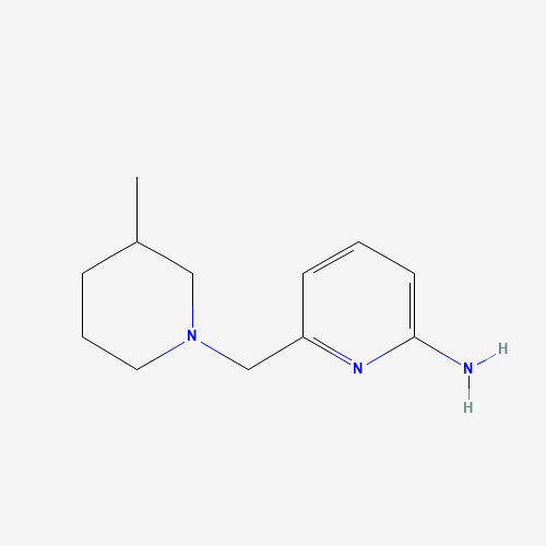 6-[(3-methylpiperidin-1-yl)methyl]pyridin-2-amine (CAS: 400775-44-2) - Related Chemical Product