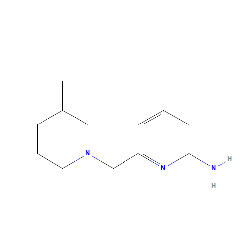 6-[(3-methylpiperidin-1-yl)methyl]pyridin-2-amine (CAS: 400775-44-2) - Related Chemical Product