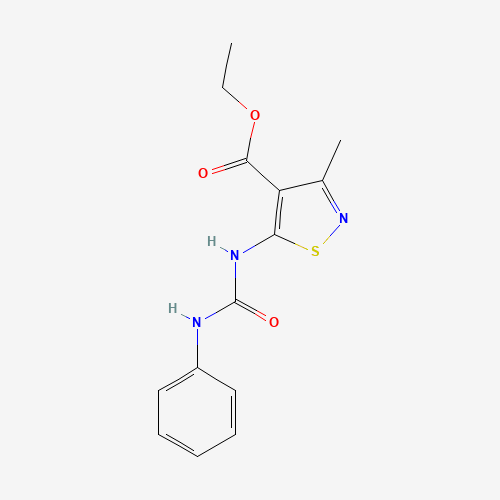 ethyl 3-methyl-5-(phenylcarbamoylamino)-1,2-thiazole-4-carboxylate (CAS: 92376-38-0) - Related Chemical Product