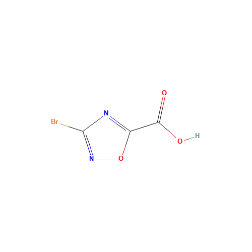 3-bromo-1,2,4-oxadiazole-5-carboxylic acid (CAS: 1240783-12-3) - Related Chemical Product