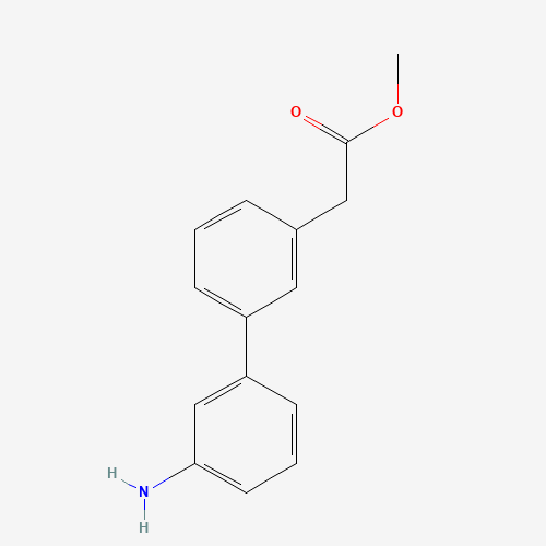 methyl 2-[3-(3-aminophenyl)phenyl]acetate (CAS: 1059678-65-7) - Related Chemical Product