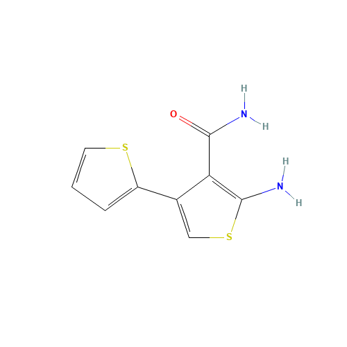 2-amino-4-thiophen-2-ylthiophene-3-carboxamide (CAS: 353772-94-8) - Related Chemical Product