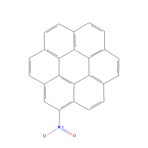 1-nitrocoronene (CAS: 81316-84-9) - Chemical Structure and Molecular Formula 