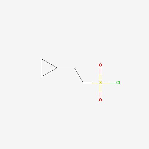 2-cyclopropylethanesulfonyl chloride (CAS: 1196155-54-0) - Chemical Structure and Molecular Formula 