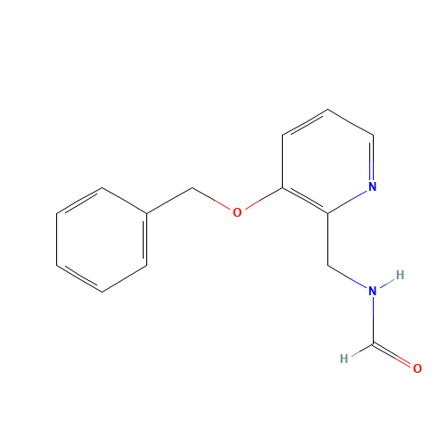 N-[(3-phenylmethoxypyridin-2-yl)methyl]formamide (CAS: 952024-31-6) - Related Chemical Product