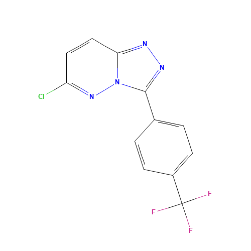 6-chloro-3-[4-(trifluoromethyl)phenyl]-[1,2,4]triazolo[4,3-b]pyridazine (CAS: 175204-95-2) - Related Chemical Product