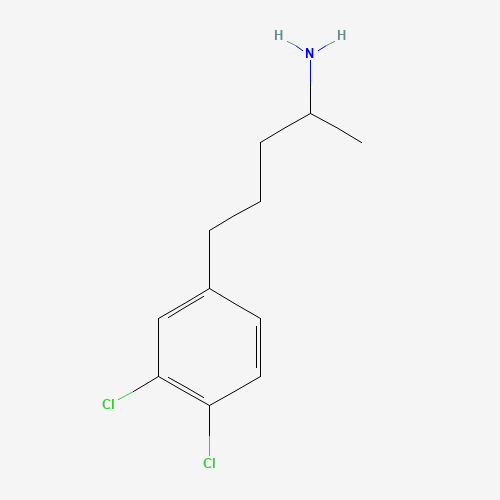 5-(3,4-dichlorophenyl)pentan-2-amine (CAS: 1339931-04-2) - Related Chemical Product