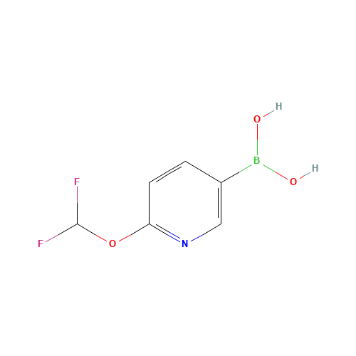 [6-(difluoromethoxy)pyridin-3-yl]boronic acid (CAS: 1354290-88-2) - Related Chemical Product