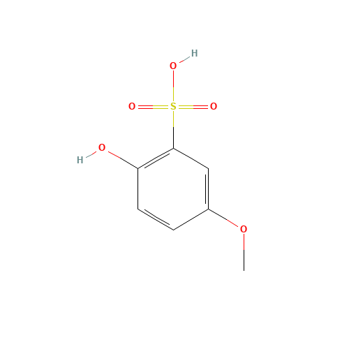 2-hydroxy-5-methoxybenzenesulfonic acid (CAS: 79852-04-3) - Related Chemical Product