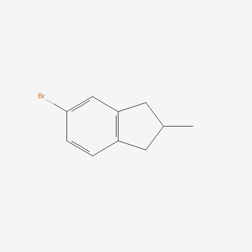 5-bromo-2-methyl-2,3-dihydro-1H-indene (CAS: 88632-84-2) - Chemical Structure and Molecular Formula 