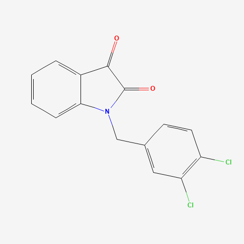 1-[(3,4-dichlorophenyl)methyl]indole-2,3-dione (CAS: 79183-19-0) - Related Chemical Product