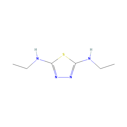 2-N,5-N-diethyl-1,3,4-thiadiazole-2,5-diamine (CAS: 59173-71-6) - Related Chemical Product