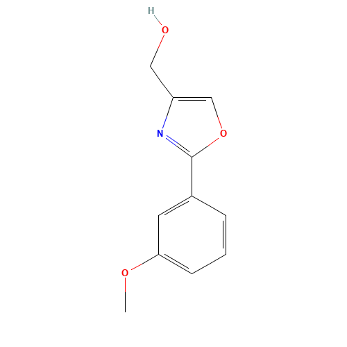 [2-(3-methoxyphenyl)-1,3-oxazol-4-yl]methanol (CAS: 885272-69-5) - Related Chemical Product
