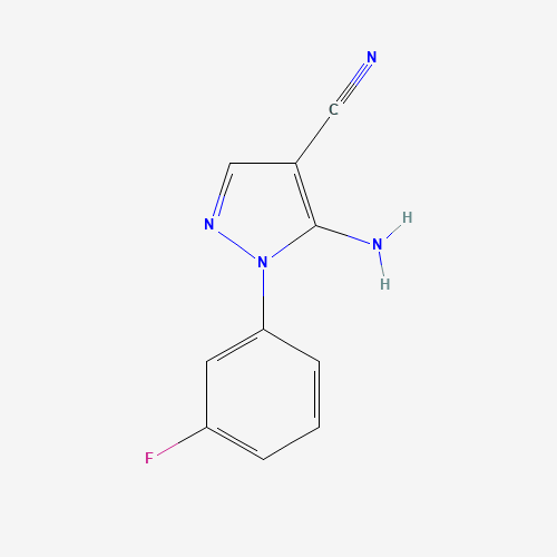 5-amino-1-(3-fluorophenyl)pyrazole-4-carbonitrile (CAS: 51516-71-3) - Related Chemical Product