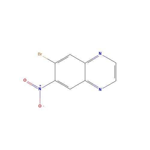 6-bromo-7-nitroquinoxaline (CAS: 113269-09-3) - Related Chemical Product