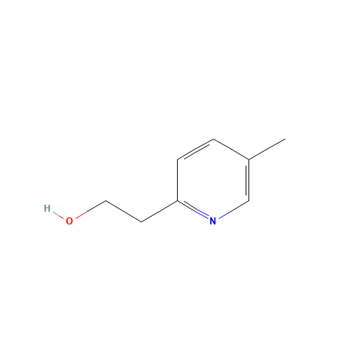 2-(5-methylpyridin-2-yl)ethanol (CAS: 71858-91-8) - Chemical Structure and Molecular Formula 