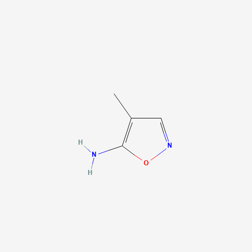 4-methyl-1,2-oxazol-5-amine (CAS: 35143-75-0) - Chemical Structure and Molecular Formula 