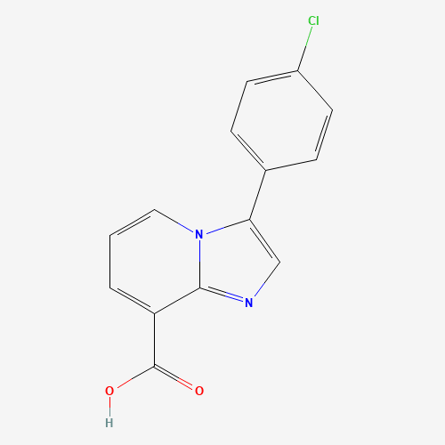 3-(4-chlorophenyl)imidazo[1,2-a]pyridine-8-carboxylic acid (CAS: 885276-32-4) - Related Chemical Product