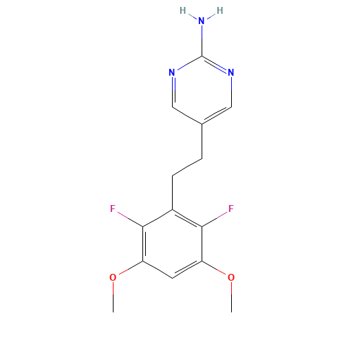 5-[2-(2,6-difluoro-3,5-dimethoxyphenyl)ethyl]pyrimidin-2-amine (CAS: 1453211-54-5) - Related Chemical Product