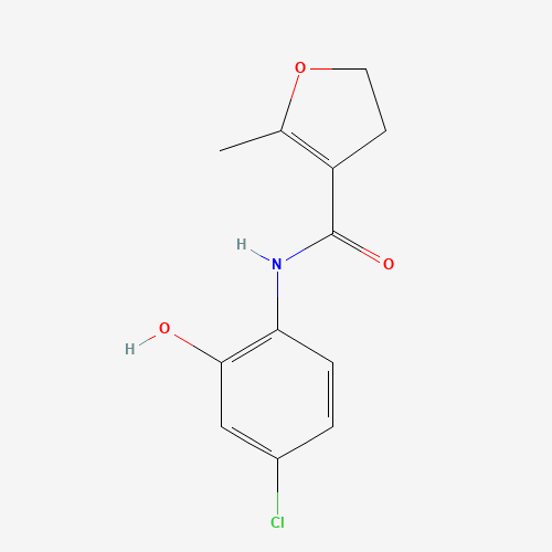 N-(4-chloro-2-hydroxyphenyl)-5-methyl-2,3-dihydrofuran-4-carboxamide (CAS: 1092352-93-6) - Related Chemical Product