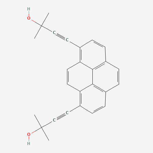 4-[8-(3-hydroxy-3-methylbut-1-ynyl)pyren-1-yl]-2-methylbut-3-yn-2-ol (CAS: 863643-48-5) - Related Chemical Product