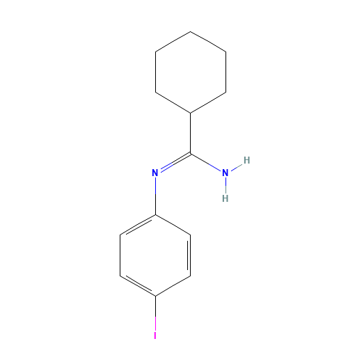 N'-(4-iodophenyl)cyclohexanecarboximidamide (CAS: 1039767-92-4) - Related Chemical Product